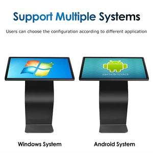 सभी एक डिस्प्ले सॉफ्टवेयर सक्षम टच स्क्रीन विज्ञापन कियोस्क 55 इंच एंड्रॉइड विंडो डिजिटल कियोस्क डिस्प्ले - Product Image 6