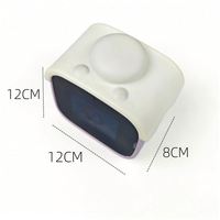 Altavoz de Mesa LED USB Personalizado con Forma de Luna, Reloj Despertador Digital con IA y Control por Voz, Cumple con la Normativa RoHS