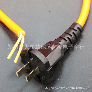 Cable de alimentación para taladros eléctricos y amoladoras angulares, 2 núcleos, 3M/2.5M de longitud, enchufe estándar nacional, PVC, cobre sin oxígeno - Product Image 1