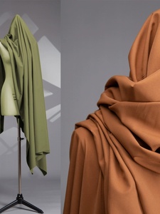 Exquisite Plain Woven Poly Cotton Memory Fabric Anti Wrinkle Premium <b>Material</b> For Spring Autumn Windbreaker Parka Coat - Product Image 2