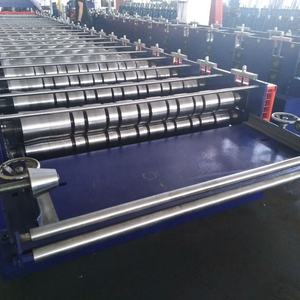 Afrika Markt Romantile-Typ Daachziegelmaschine Farbe Stahl Metall glasierte Fliesenrolle Formmaschine - Product Image 3