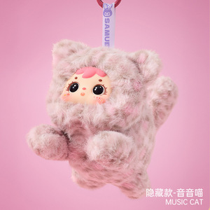 6 Pezzi Scatole a Sorpresa Misteriose Samuel Cat Peluche Ciondolo Portachiavi Statuetta Personaggi <span class=keywords><strong>Anime</strong></span> Collezione Unica - Product Image 5