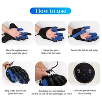 Gants de rééducation pour accident vasculaire cérébral hémiplégie doigt rééducation formateur robot gant