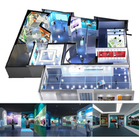 Catégorie de produit Fournisseur de services de guichet unique pour la conception de la salle d'exposition numérique multimédia Fire Museum Equipment Plan Showcase