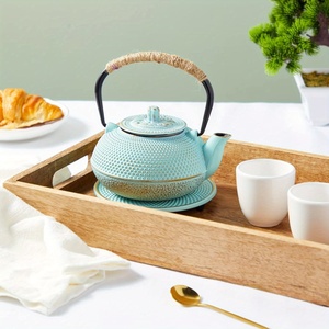 Чугунный чайник в японском стиле с классическим дизайном - Product Image 6