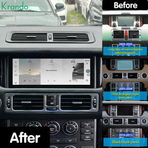 Estéreo Android Auto Krando de 10.25 Pulgadas para Range Rover Vogue V8 L322 2002-2013, Sistema Android para Automóvil, Radio, Carplay Inalámbrico, Navegación - Product Image 4