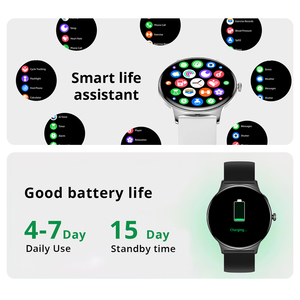 Cho Colmi V89 1.43 "AMOLED Hiển Thị Thông Minh Đồng Hồ 200MAh Pin Cuộc Gọi Điện Thoại Thời Trang Tập Thể Dục Sức Khỏe Các Tính NĂNG IP67 Không Thấm Nước Đứng - Product Image 4