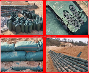 Barrière d'eau d'inondation sacs de sable Geo Bag Long <span class=keywords><strong>toile</strong></span> Protection contre les inondations sacs de sable barrière d'inondation rapide réutilisable pour la protection des pentes - Product Image 2