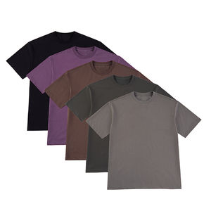 TKAN 89 OEM personalizado Unisex liso en blanco 100% algodón hombres camisetas venta al por mayor de alta calidad camisetas de gran tamaño para hombre logotipo impreso - Product Image 1