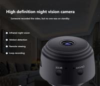 Caméra de surveillance intelligente sans fil A9 Caméra réseau à distance mobile intérieure et extérieure à vision nocturne HD pour la maison