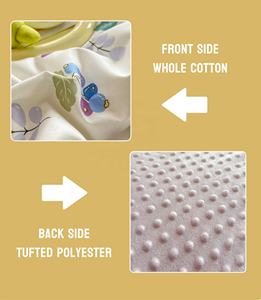 Juego <span class=keywords><strong>de</strong></span> <span class=keywords><strong>colcha</strong></span> <span class=keywords><strong>de</strong></span> verano refrescante, patrones <span class=keywords><strong>de</strong></span> hojas <span class=keywords><strong>de</strong></span> plantas florales, diseño <span class=keywords><strong>de</strong></span> dibujos animados <span class=keywords><strong>de</strong></span> dinosaurio, edredones <span class=keywords><strong>de</strong></span> algodón, poliéster <span class=keywords><strong>de</strong></span> PVC para uso en dormitorio - Product Image 3