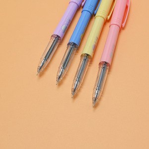 ปากกาเจลสีลูกกวาด 0.5 มม. หมึกสีดำ เปลือกพลาสติก ใช้ในสำนักงานโรงเรียน G-8025 - Product Image 3
