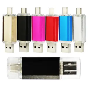 类型C OTG USB 32GB 64GB 128GB 16GB 8GB 4GB 2GB 1GB 4 8 16 32 64 GB闪存笔式驱动器Pendrive Cle USB闪存驱动器