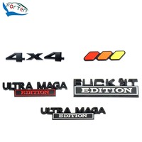 Design de mode personnalisé 3d décoration de carrosserie automatique ABS plaque signalétique superposition Auto autocollant logo voiture décalcomanie voiture emblème insigne voiture plaque signalétique