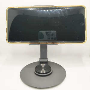 Supporto per Telefono da Scrivania in Silicone e Metallo Regolabile Personalizzato Base Rotante a 360° Design Flessibile <span class=keywords><strong>Pieghevole</strong></span> Supporto per Telefoni da 4''-7'' - Product Image 4