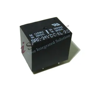 Двойник группа преобразования реле SRE-24VDC-SL-2C 24VDC 5A 125VAC