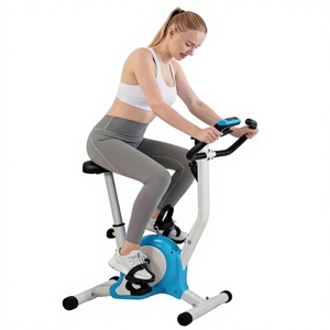 Bicicleta Estática <span class=keywords><strong>de</strong></span> Ejercicio Silenciosa con Resistencia Ajustable para Cardio en Casa - Product Image 2