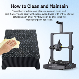 Pour Creality K1/K1C/Ender 3 V3/V3 SE/KE/Ender 3 S1/Ender 5 S1 (235x235mm) plaque de construction d'imprimante 3D acier à ressort double face - Product Image 5