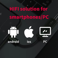 FiiO/JadeAudio-Dongle KA1 Type C vers 3.5mm, ES9281AC Pro MQA ,USB DAC DSD256, adaptateur de câble HIFI pour Android IOS MAC Win10