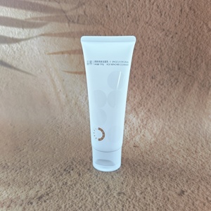Luxury White <b>Plastic</b> Cosmetic Containers and Packaging Face Cream Skincare <b>Tube</b> for Skin Care Cleaning Use - Product Image 1