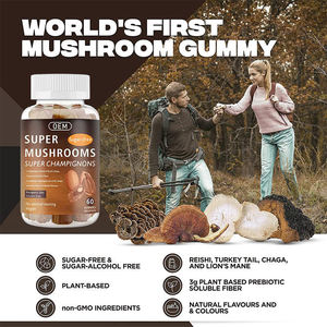 Integratore naturale del cervello per la messa a fuoco e la memoria fosfatidilserina vitamine B6 B12 caramelle gommose per gli adolescenti - Product Image 2