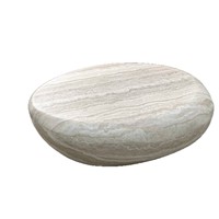 Mesa de Centro de Estilo Wabi-Sabi, Inspirada en la Italiana, de Lujo Ligero, con Orificios de Ventilación, de Plástico Reforzado con Fibra de Vidrio, de Alta Gama, Artística