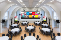 Écran led pliable pour centre commercial affiche led Evénement Publicité Ecran de location churche scène Mur Vidéo Intérieur p3.91 panneau d'affichage