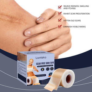 Cinta para <span class=keywords><strong>cicatrices</strong></span> Hidrogel Transpirable Ligero Grado médico Post cirugía Cuidado <span class=keywords><strong>de</strong></span> quemaduras <span class=keywords><strong>Tiras</strong></span> curativas Ecológico Reduce el enrojecimiento - Product Image 5