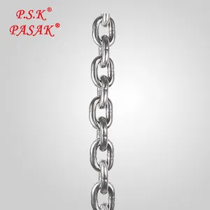 OEM DIN 766 Welded Plastic Coating Stainless Steel Long Link Chain Metal Chain