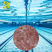 Vente en gros usine JUESHUI – Copeaux de polyéthylène rose clair, sable cristallin transparent pour filtre de piscine, terrazzo, sol époxy, décoration artisanale
