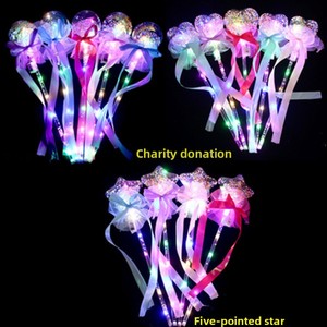 Juguete Luminoso con Forma de Corazón, Estilo Influencer, con Luces LED de Cielo Estrellado, Bola de Plástico, Varita Mágica Brillante, Regalo para Adolescentes, Ideal para Mercados Nocturnos - Product Image 3