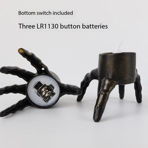 Lámpara <span class=keywords><strong>de</strong></span> <span class=keywords><strong>mano</strong></span> <span class=keywords><strong>de</strong></span> esqueleto para Halloween, accesorios <span class=keywords><strong>de</strong></span> decoración <span class=keywords><strong>de</strong></span> Ambiente, pie <span class=keywords><strong>de</strong></span> esqueleto, LED fantasma, adornos <span class=keywords><strong>de</strong></span> Festival, luz <span class=keywords><strong>de</strong></span> vela - Product Image 4