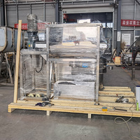 Mélangeur à ruban de 200 kg Plus Seiving Machine avec ligne complète pour l'industrie de la fabrication de savon en poudre pour la lessive en poudre