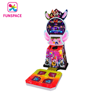 Machine de jeu d'arcade FUNSPACE Dazzling Century à monnayeur - Just Dance Kid Dancing 1 joueur, taille personnalisable pour enfants et adultes