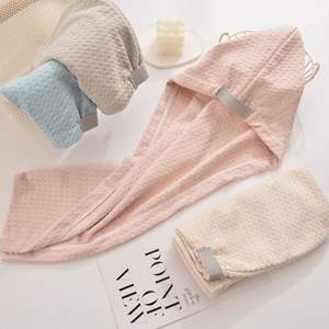 Toalla Turbante para Cabello Seco Personalizada OEM ODM, Toalla <span class=keywords><strong>de</strong></span> <span class=keywords><strong>Pelo</strong></span> Absorbente <span class=keywords><strong>de</strong></span> Secado Rápido con Cola Ancha Tipo Waffle para <span class=keywords><strong>Mujer</strong></span>, Gorro <span class=keywords><strong>de</strong></span> Toalla para Cabello para Adultos con Cabeza Grande - Product Image 1