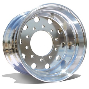 ล้อรถบรรทุกอลูมิเนียมอัลลอยด์ Alcoa 22.5x11.75 สีเงิน ลดราคาพิเศษ - Product Image 5