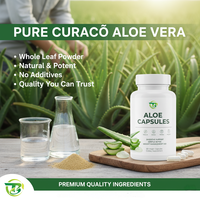 Vente en gros directe du fabricant : Capsules d'extrait d'aloe vera, poudre sèche de feuilles entières de Curaçao, extrait végétal actif de vitamines et d'herbes