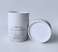 Vente en gros de boîtes rondes pour emballages de parfums, tubes en papier cosmétiques, tubes en papier pour flacons d'huiles essentielles