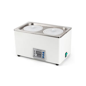 2穴ウォーターバス RT+5-100 ℃   ラボおよび病院用のサーモスタット式ヒートステンレスデジタル - Product Image 6