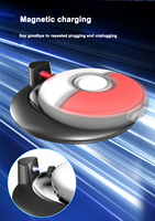 Support de charge rapide Iplay pour Pokemon Go Plus+ avec indicateurs RGB, matériau ABS, filaire