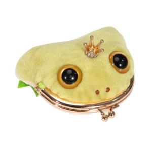 Portamonete a Forma di Rana Verde Personalizzato, Portamonete Imbottito a Forma di Rana Cartoon, Portamonete Morbido di Piccole <span class=keywords><strong>Dimensioni</strong></span> - Product Image 1