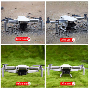 حامل ثلاثي القوائم لعتاد الهبوط قابل للطي، ملحقات حماية من البولي كربونات لطائرة DJI <span class=keywords><strong>Mini</strong></span> SE/<span class=keywords><strong>Mini</strong></span> 2، دعامة ساق بارتفاع ممتد - Product Image 6