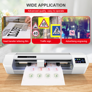 Ayf S500 Vinyl cắt tự động máy ảnh chết Cắt nhãn dán máy tính để bàn Vinyl cắt decal với màn hình cảm ứng Vinyl cắt - Product Image 5