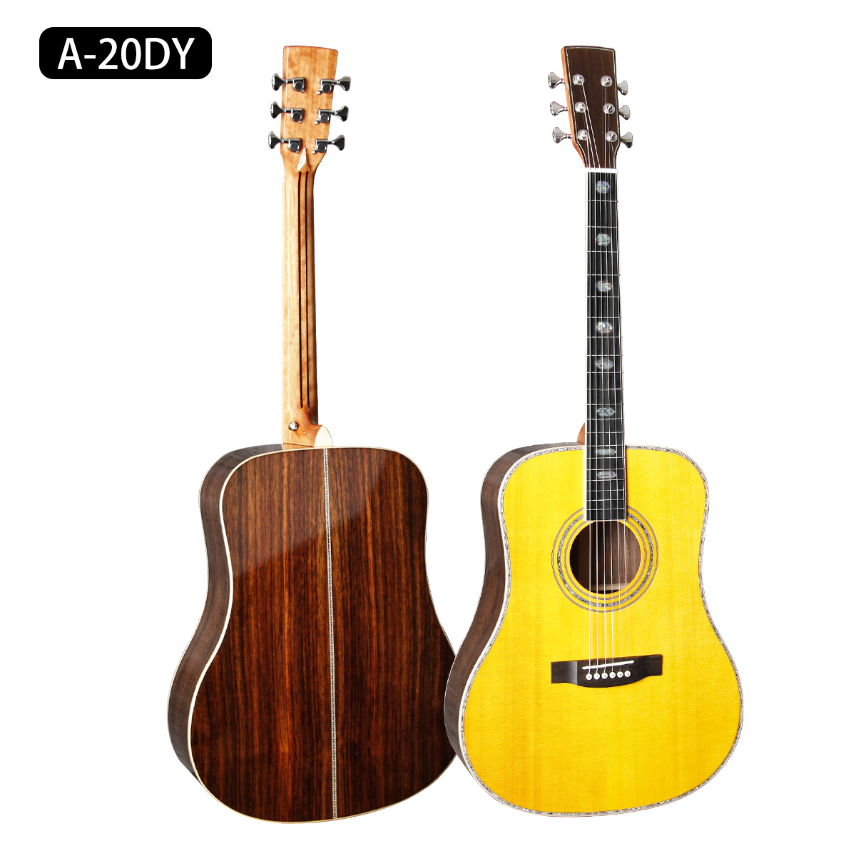 Eastun Acoustic Guitar - All Solid Spruce & Rosewood