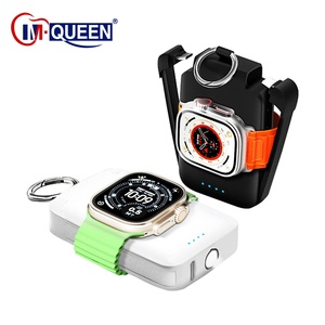 พาวเวอร์แบงค์พกพา 3 in 1 พร้อมสายชาร์จในตัว ความจุ 2000 mAh สำหรับนาฬิกาและโทรศัพท์  รับทำโลโก้ตามสั่ง - Product Image 5