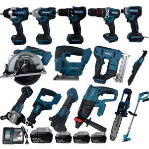 Bộ dụng cụ kết hợp linh hoạt, giá rẻ, dụng cụ điện đa năng, bộ dụng cụ cầm tay gia dụng, dùng cho gỗ, xây dựng và kim loại - Product Image 2