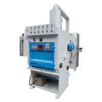 Cabine de sablage à bande rotative automatique haute durabilité pour le nettoyage de pièces métalliques en lot