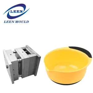 Household Items Plastic Salad Mixing Bowl Injection Mould High Quality Fruit Vegetable Bowl Mold For Kitchen