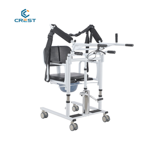 Peralatan Rehabilitasi Medis Perawatan Rumah Grosir Pabrik Kursi Angkat Transfer Hidrolik dengan Bukaan Toilet - Product Image 4