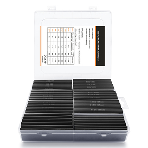 Boîte de 200 gaine thermorétractable noire - Product Image 1